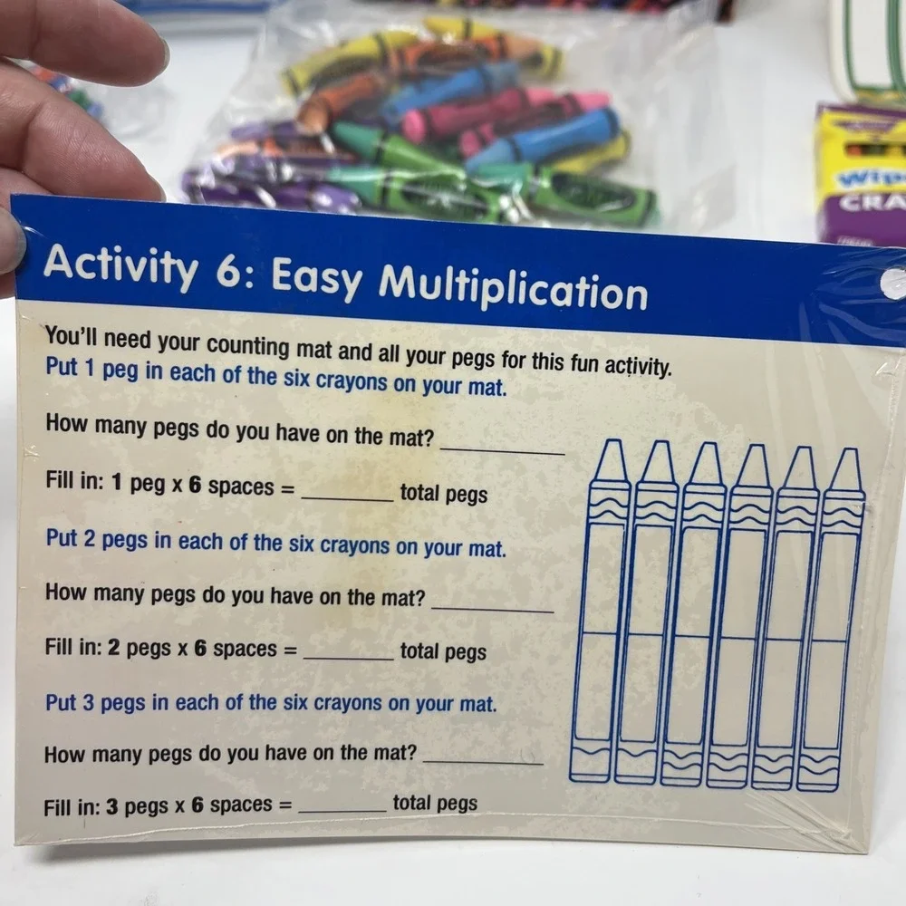 Lakeshore Counting Take-Home Pack RR804 Level 2 Math Complete Learning Kit 1995